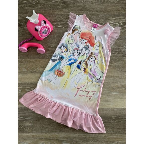 Disney Princess Night Gown For Girls Finding My Dreams - Picture 8 of 8